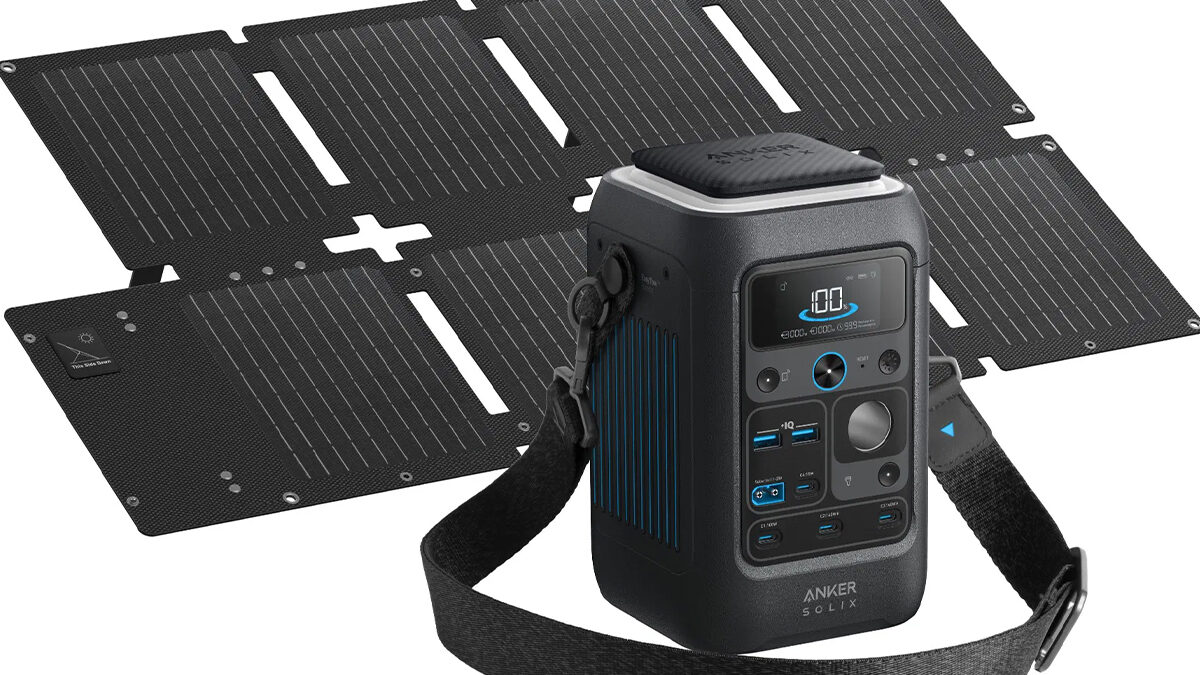 Nabíjecí stanice Anker SOLIX C300X se solárním panelem teď vyjde jen na 7 tisíc! Má 288 Wh a výkon až 600 W