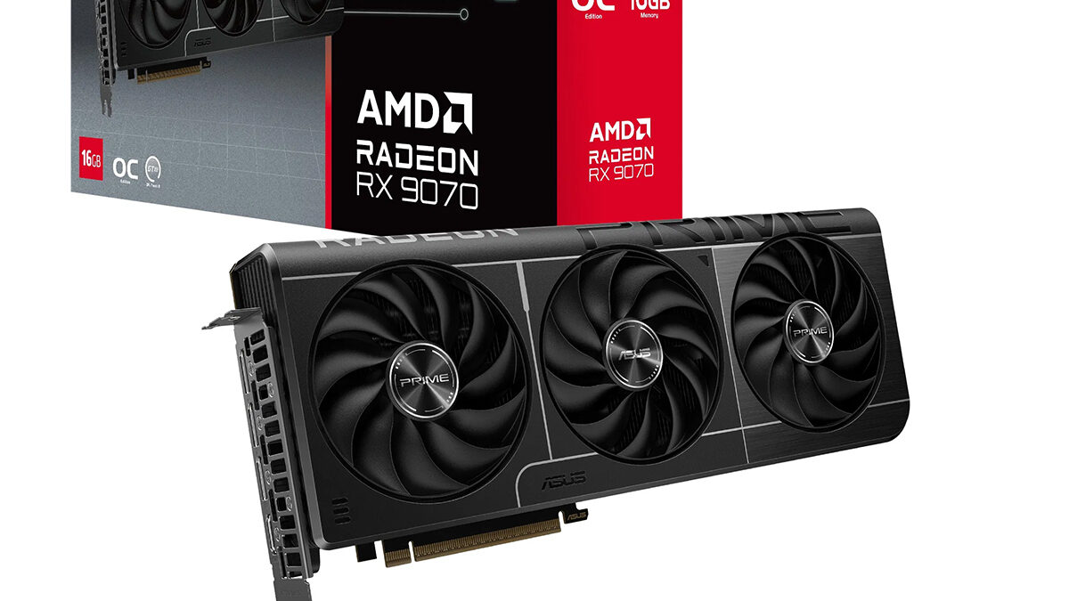 Nejlepší grafika do 15 tisíc! ASUS PRIME Radeon RX 9070 O16G má kvalitní chlazení a kompaktní rozměry
