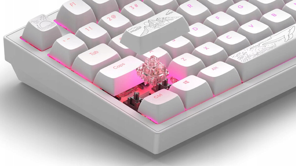 Skvělá mechanická Dark Project zlevnila na minimum! Osloví designem i parádním zvukem 