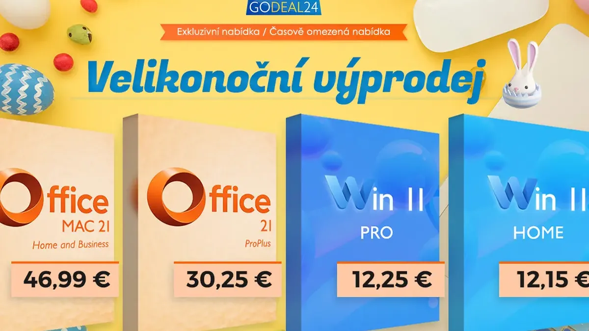 Nejlepší velikonoční výprodej softwaru: Pořiďte si licenci Office 2021 Pro za pouhých 30 €! Speciální nabídka: Windows 11 Pro za 12 €!