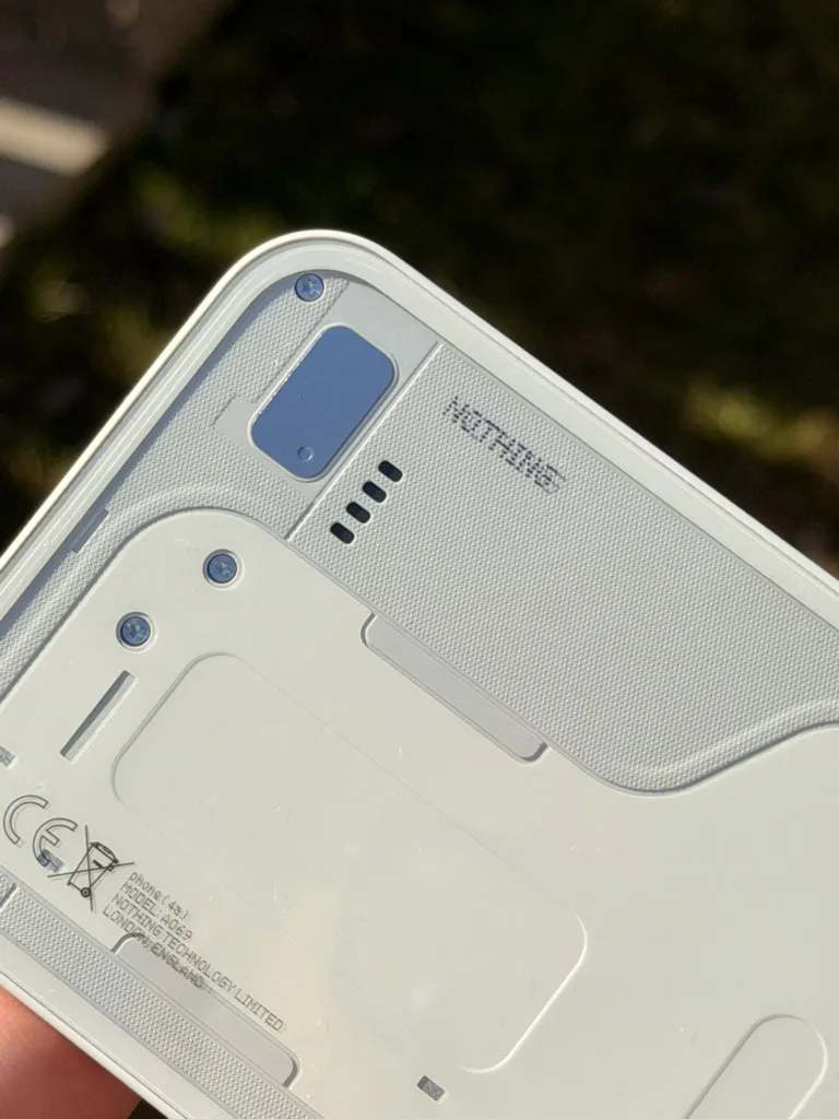 nothing phone 4a detail