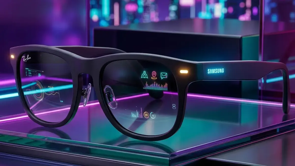 Chytré brýle Samsungu mohou nabídnout displej. Nasvědčují tomu nové poznatky o jejich baterii