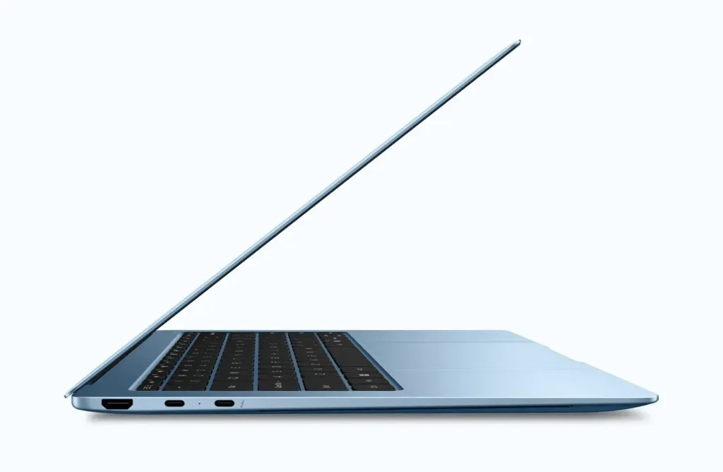 xiaomi book 14 konstrukce z boku