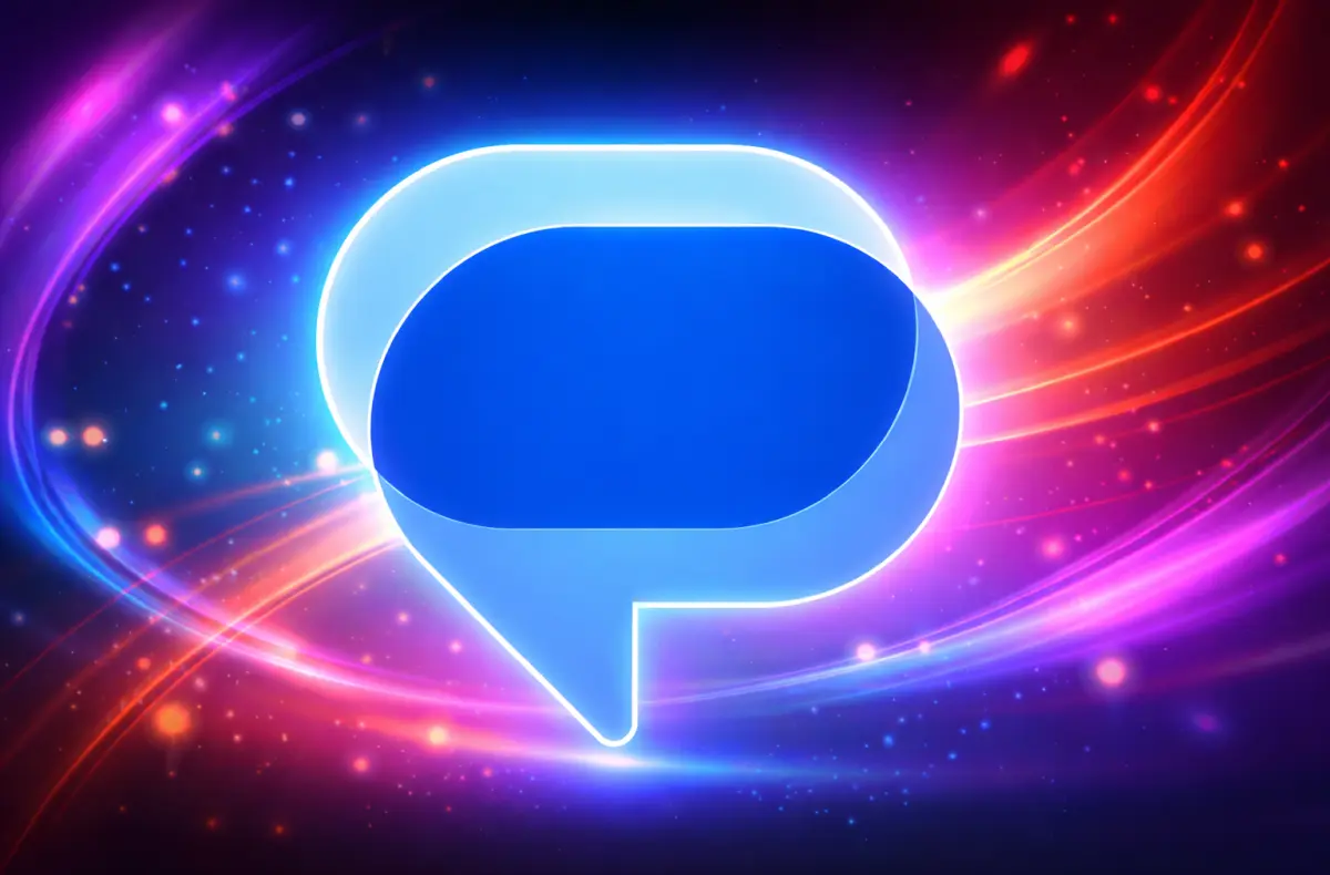 zpravy google na pozadi s barevnymi carami