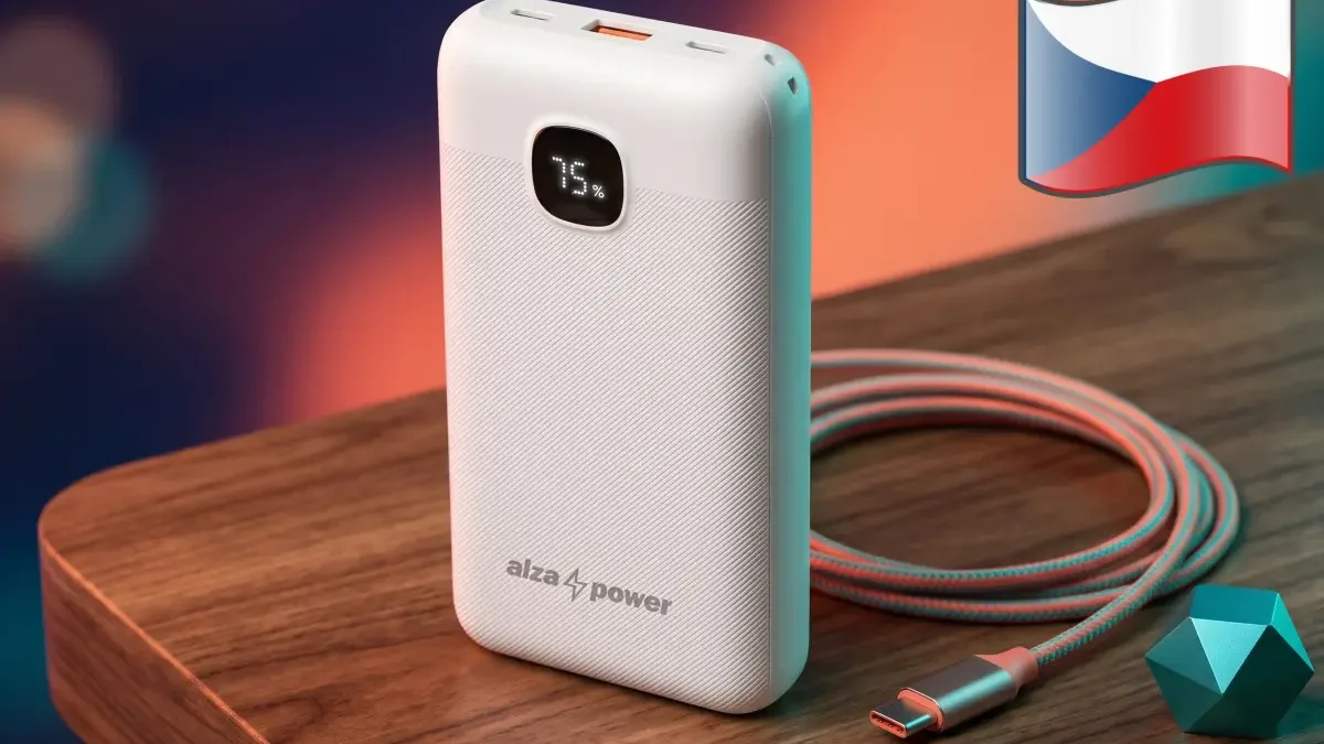 Přes 5 000 prodaných kusů a super hodnocení: 20 000mAh powerbanka z Alzy je opět v akci