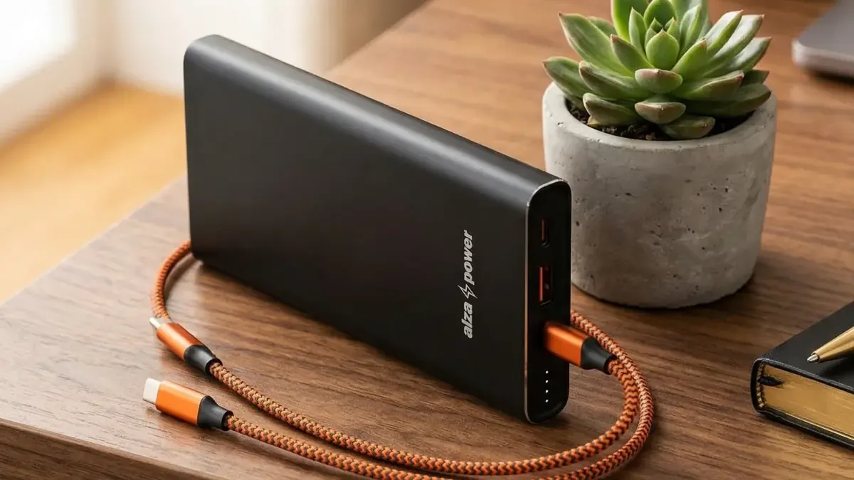 Alza zlevnila kovovou powerbanku, která nabije tři zařízení současně. Uživatelé si ji pochvalují