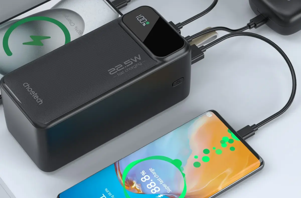 ChoeTech Digital 50000mAh nabijeni zarizeni