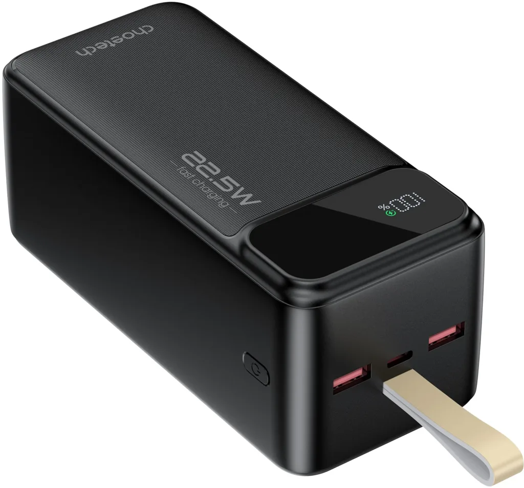 ChoeTech Digital 50000mAh render porty