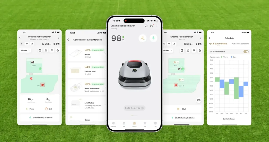 Dreame A1 PRO 2000 aplikace