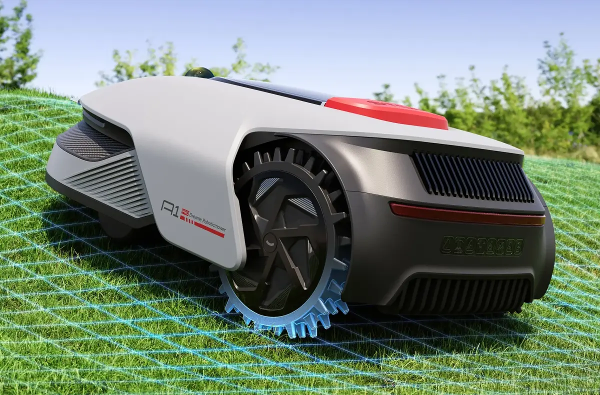 Dreame A1 PRO 2000 jizda do kopce