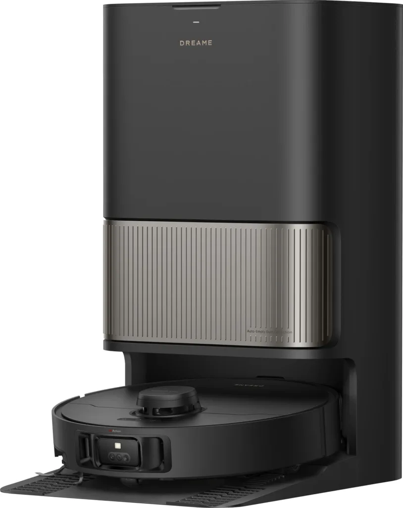 Dreame L40s Pro Ultra Black render se stanici