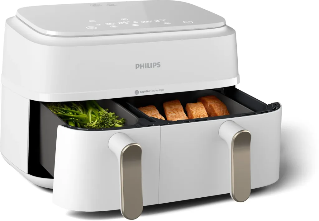 Philips 3000 Series Airfryer Dual basket 9l NA353 10 render pootoceny