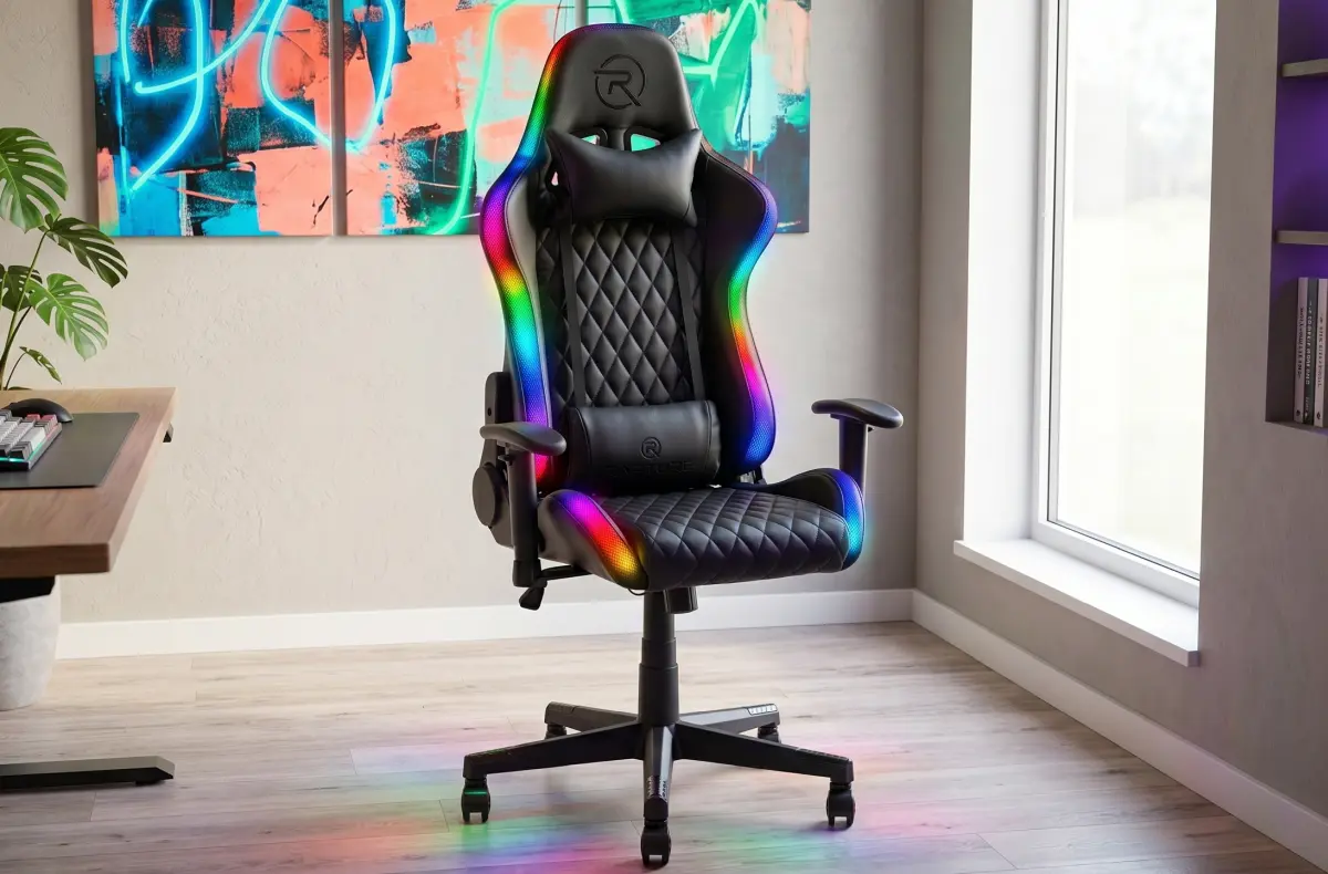 Rapture BLAZE RGB v pokoji ai ilustrace