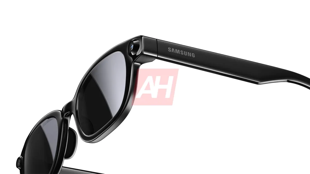 Samsung Galaxy Glasses render z boku