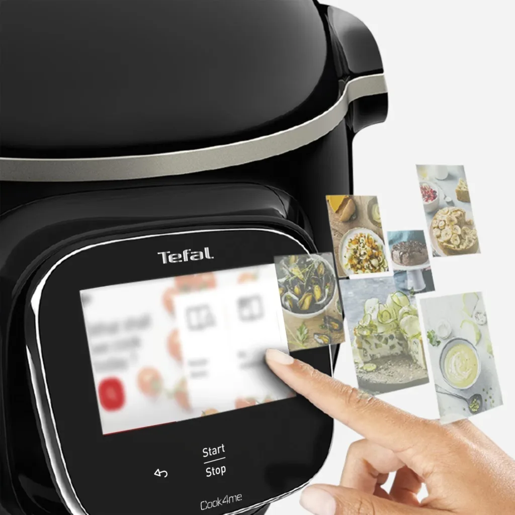 Tefal CY912831 Cook4me Touch WiFi recepty