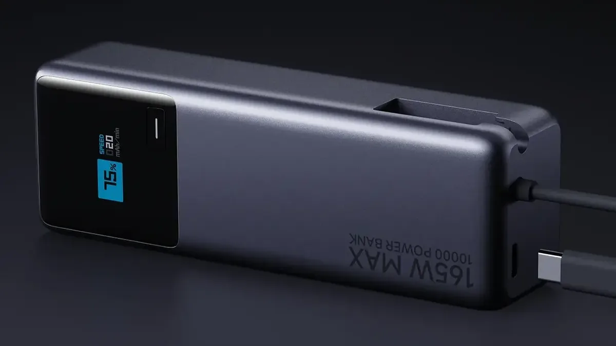 Povedená powerbanka Xiaomi zlevnila na minimum! Pyšní se 165W výkonem a má zabudovaný kabel
