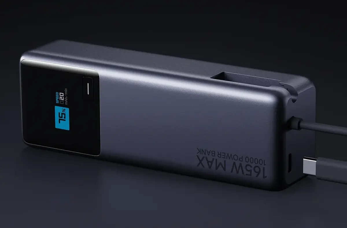 Xiaomi 165W Power Bank 10000 integrated cable polozena