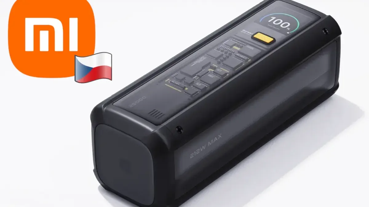 Xiaomi do Česka přineslo fantastickou powerbanku. Naprosto ohromí výkonem, kapacitou i designem