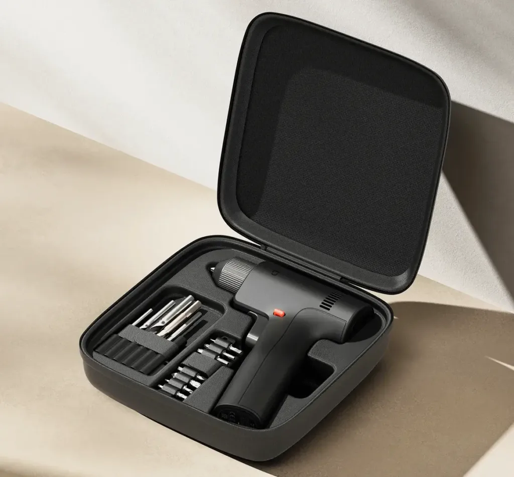 Xiaomi Mijia Brushless Cordless Drill 2 otevrene baleni