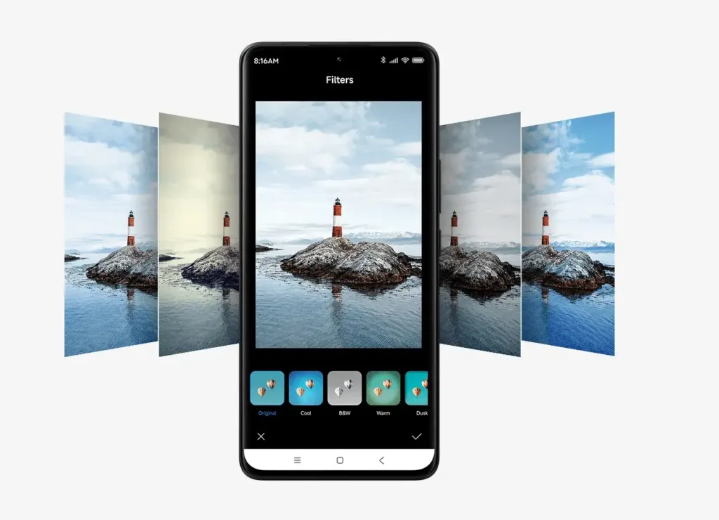 Xiaomi Portable Photo Printer 1S uprava fotek