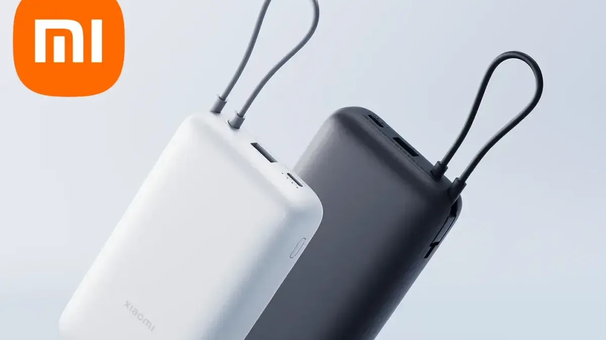Do Evropy se vydá další powerbanka od Xiaomi. Má zabudovaný kabel a potěší kapacitou