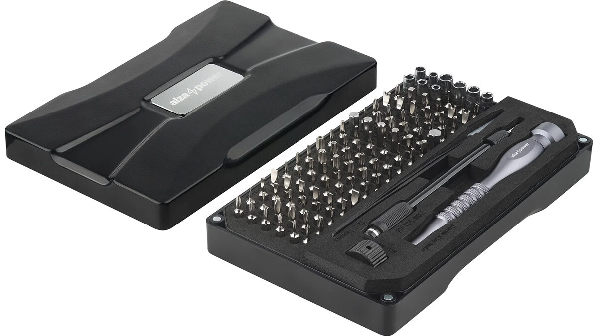 106dílná sada na opravu elektroniky za 454 Kč! Na Alze má přes 5 000 prodaných kusů a skvělé hodnocení