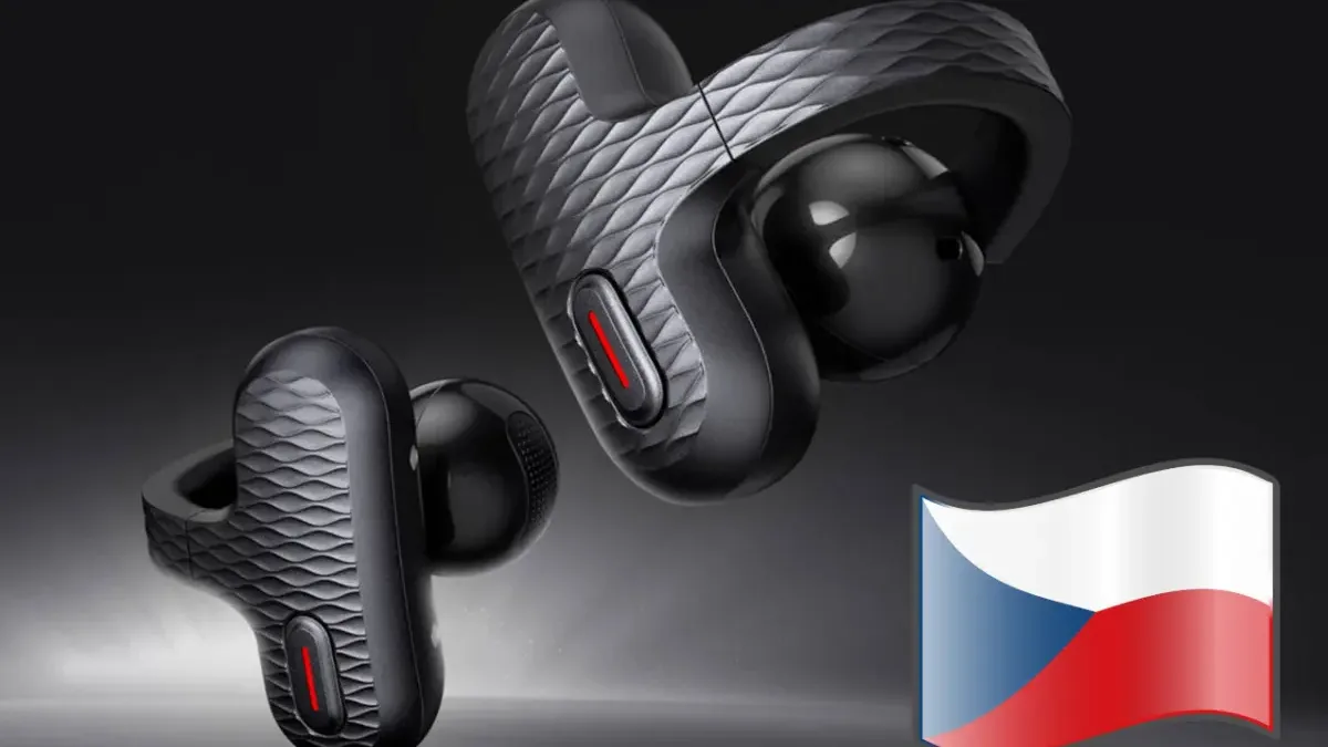 Amazfit v Česku prodává otevřená sluchátka Up Earbuds. Stojí pakatel a zlákají nízkou hmotností
