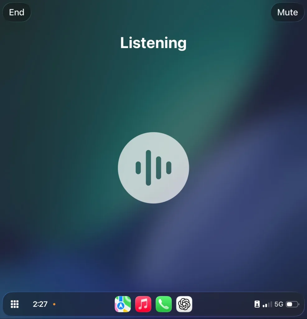 chatgpt v apple carplay 9to5mac obrazek