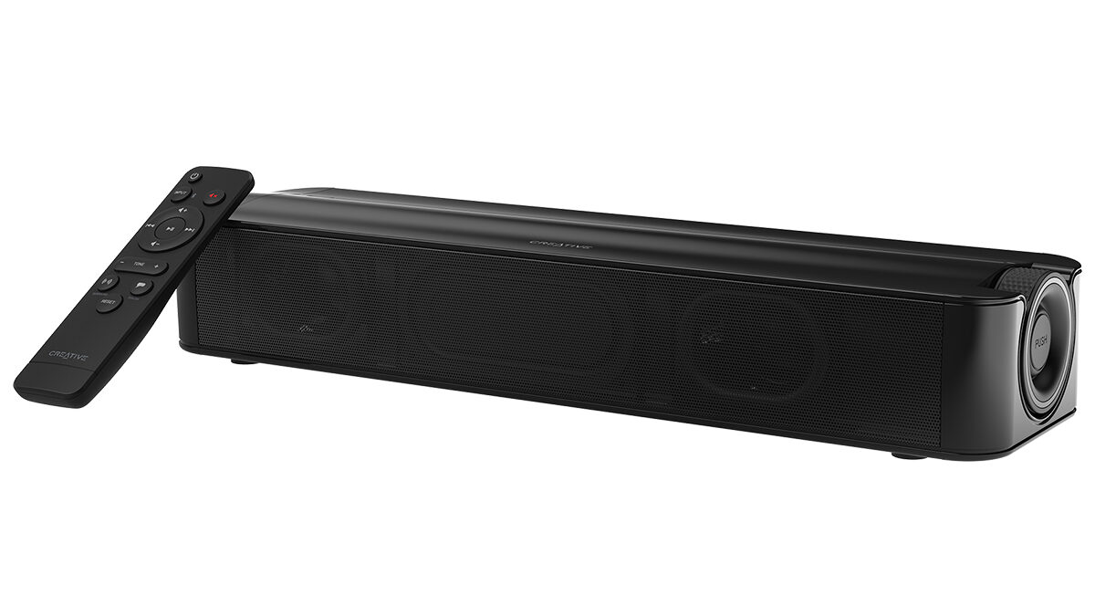 Maličký soundbar pod monitor za 1 351 korun! Creative Stage SE zvukem překvapí