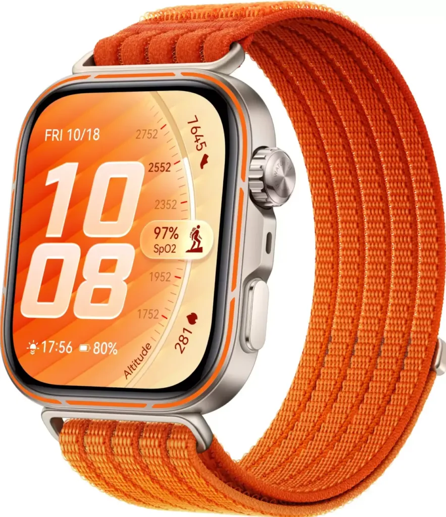 huawei watch fit 5 pro oranzova