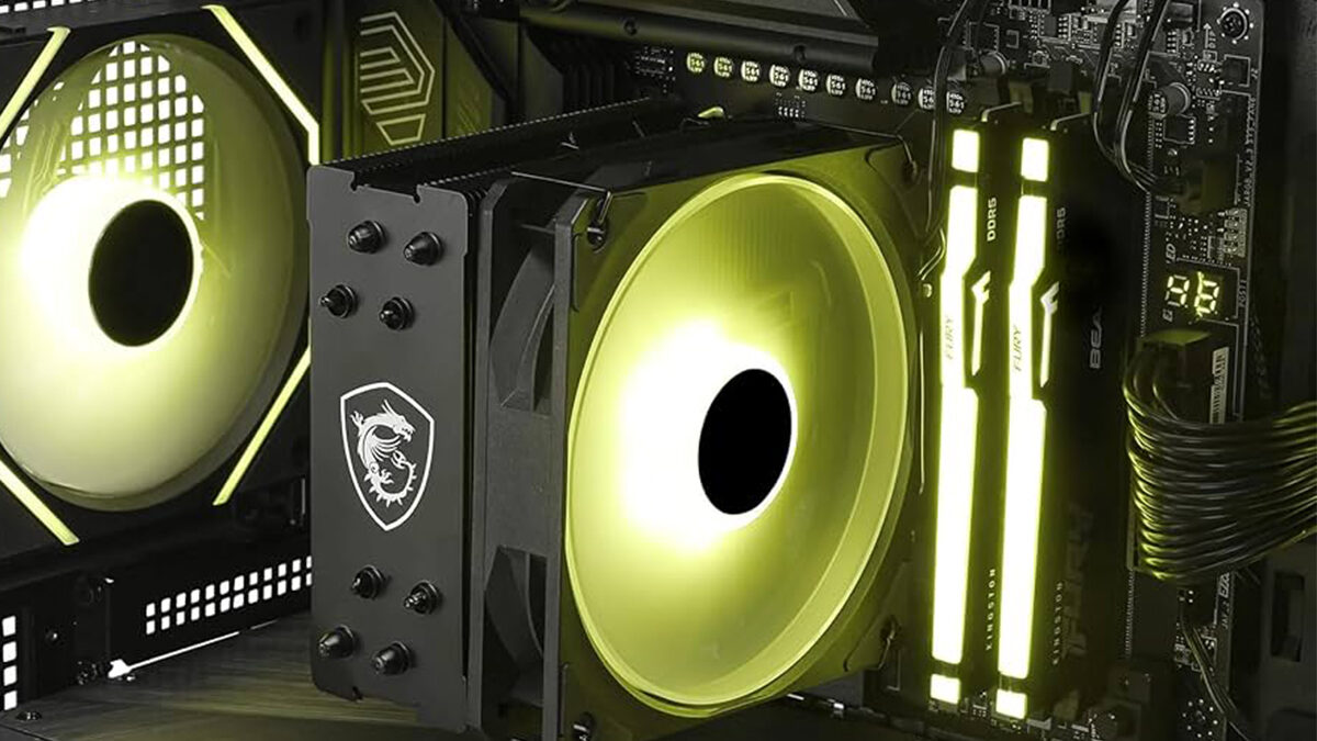 Tichý, kompaktní a za pětistovku. Procesorový chladič od MSI překvapuje a nyní je v obří slevě