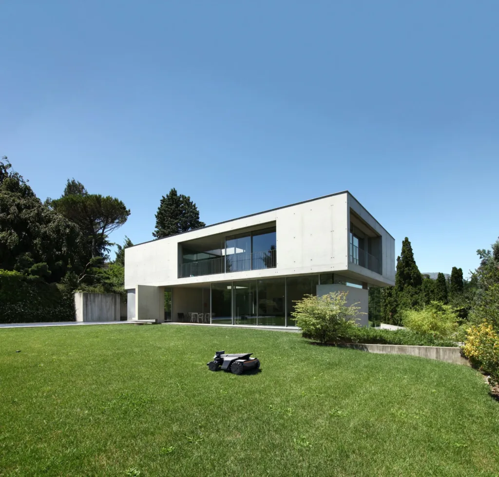 segway navimow x450e venku