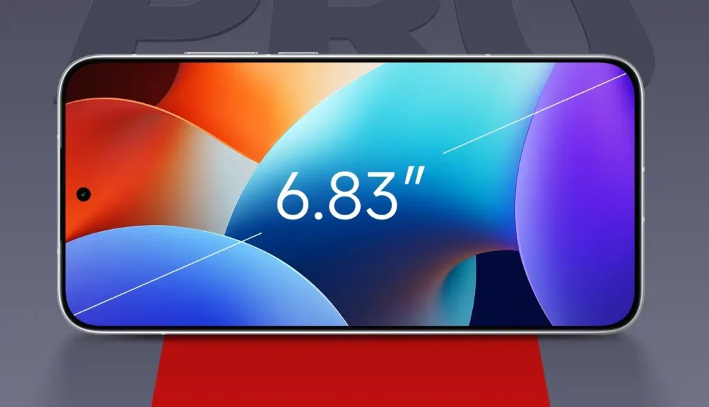 xiaomi redmi turbo 4 pro displej velikost