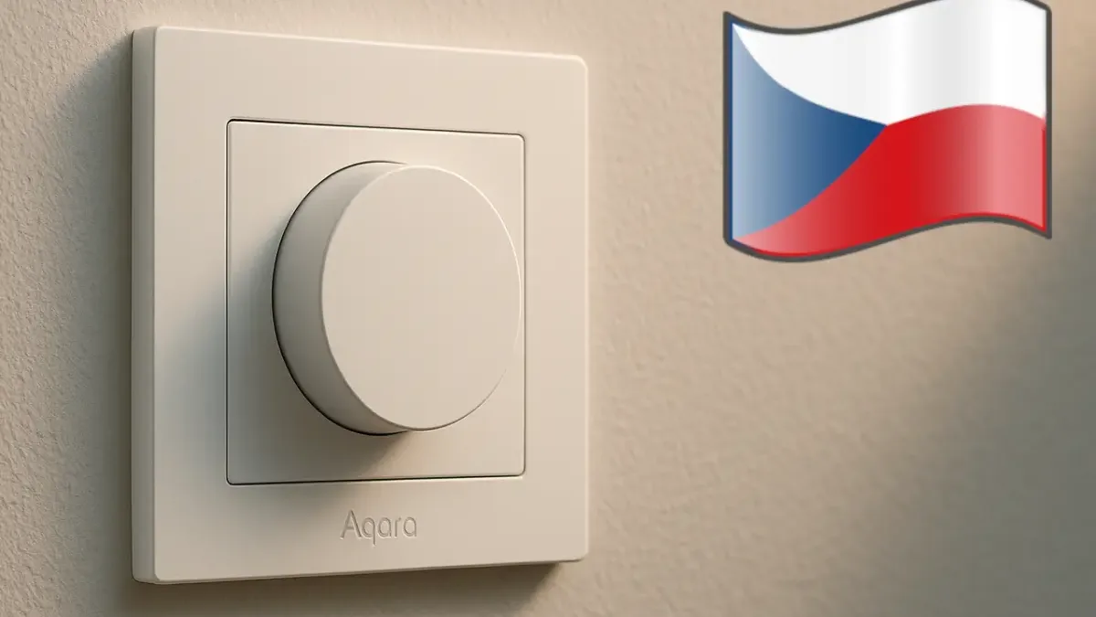 Chytrý stmívač osvětlení Aqara Dimmer Switch H2 pořídíte v Česku. Podporuje Matter a má spoustu funkcí