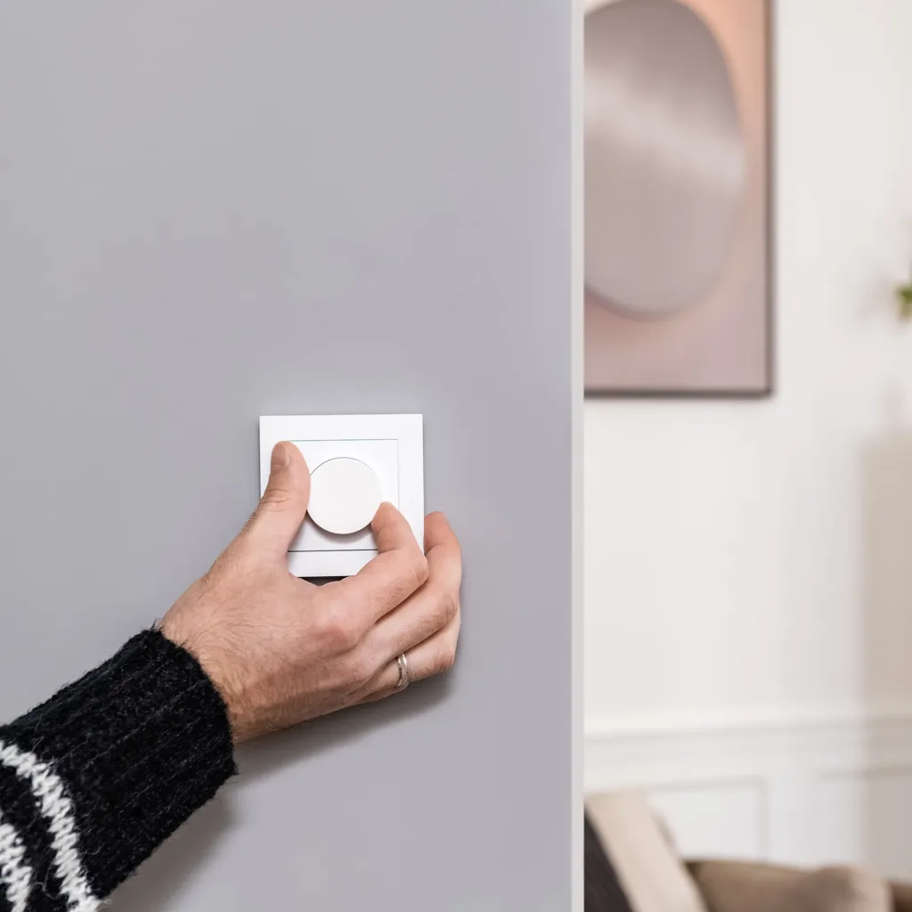 AQARA Dimmer Switch H2 EU otaceni rukou