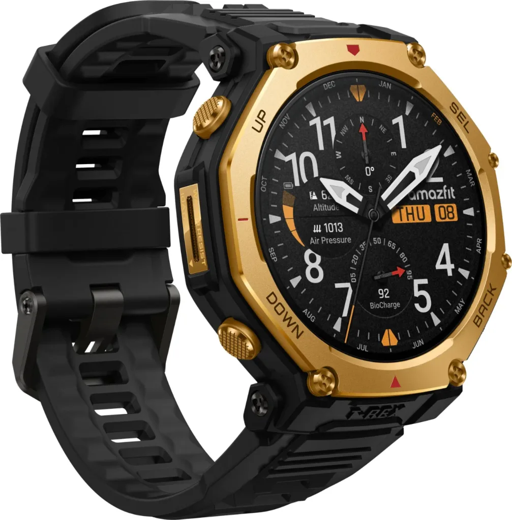 Amazfit T Rex 3 Pro 48mm zlata render