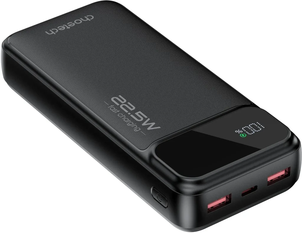 ChoeTech Digital Powerbank B729 PD22.5W 20000mAh render