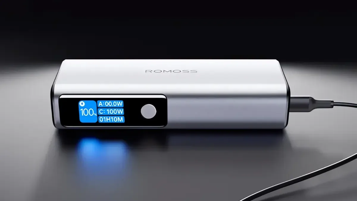Powerbanka Romoss PPU20 má 20 000 mAh a 130W výkon, teď ji koupíte jen za 1 200 Kč