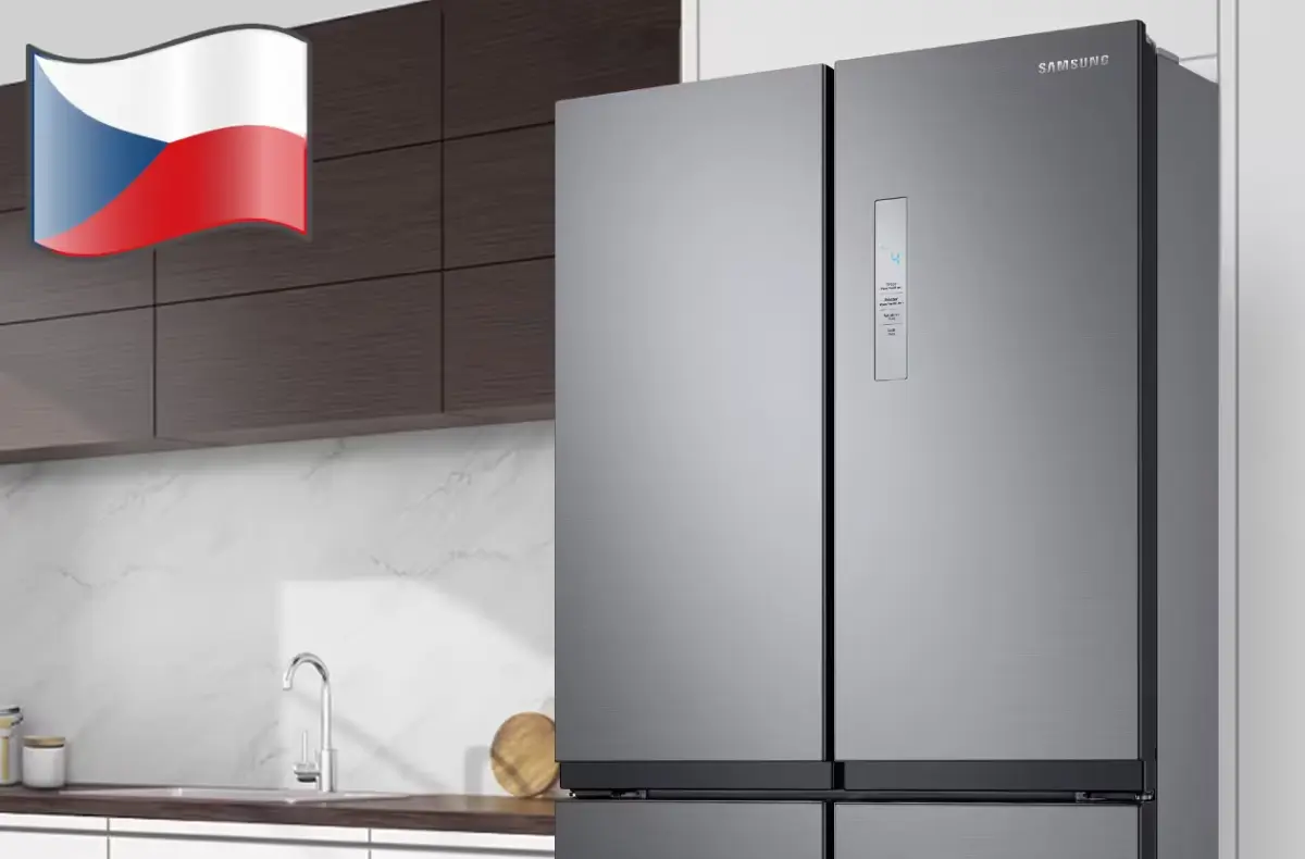 SAMSUNG RF48A400EB4 v kuchyni