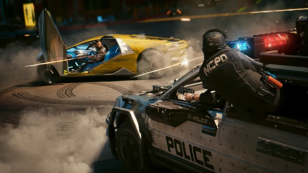 cyberpunk 2077 policie