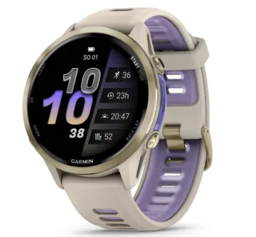garmin forerunner 970 bezova fialova