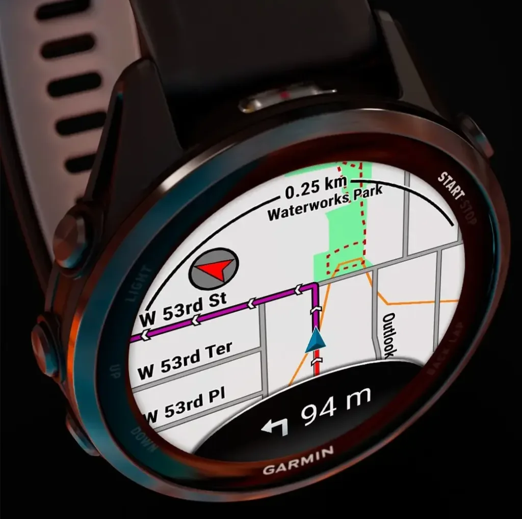 garmin forerunner 970 navigace