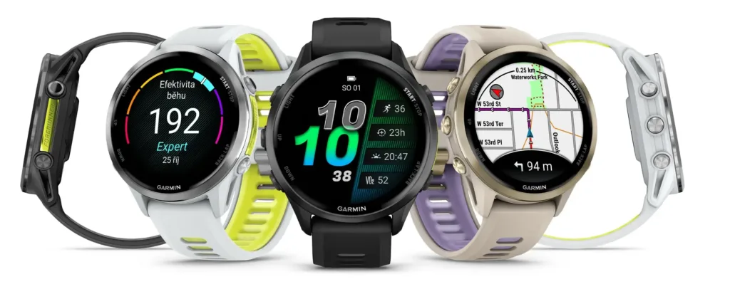 garmin forerunner 970 ruzne barevne verze 5 modelu