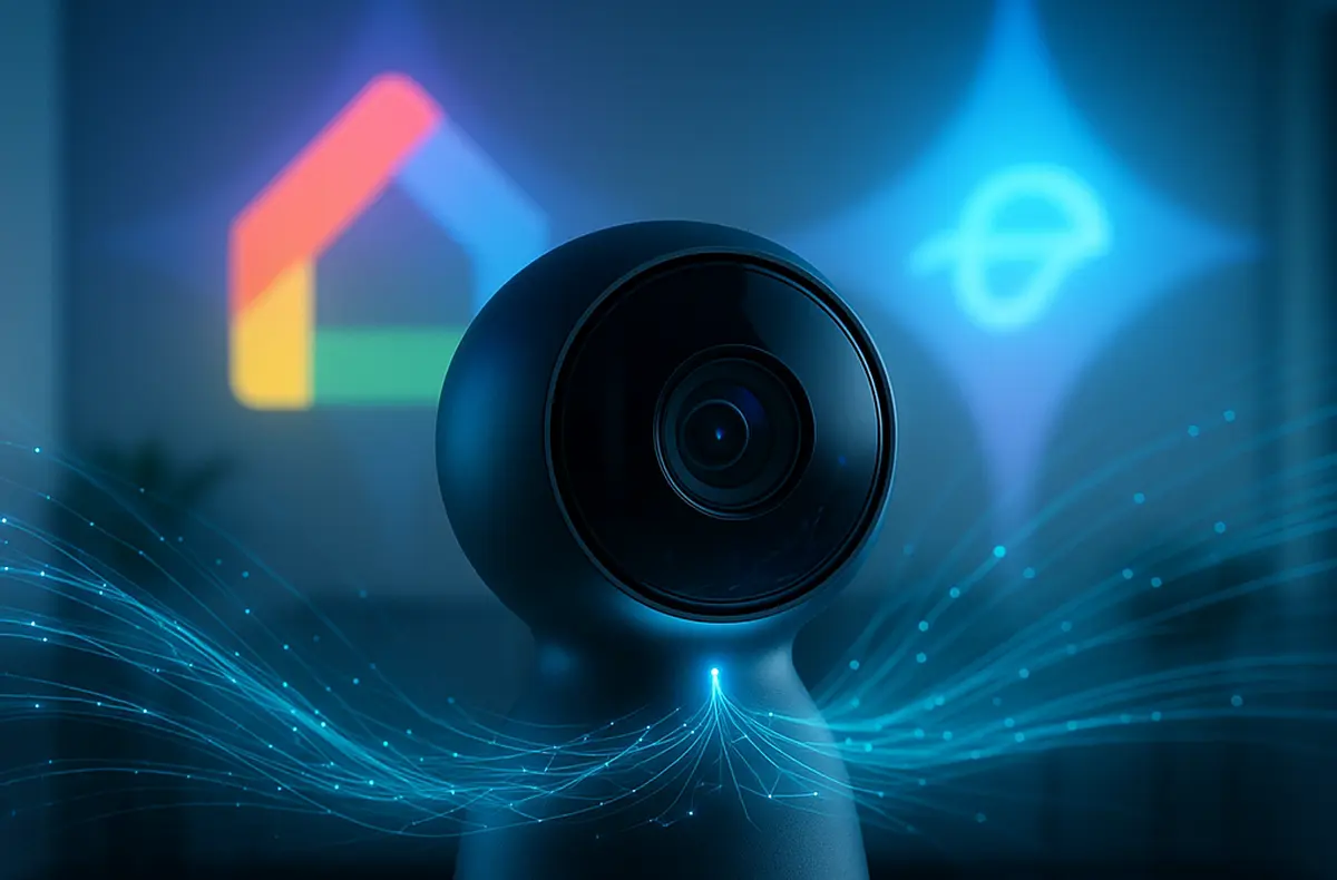 google home umela inteligence gemini obrazek s kamerou