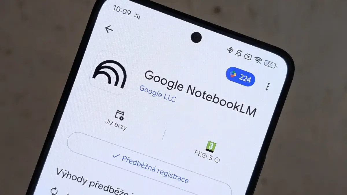 Šikovný NotebookLM brzy vyjde jako aplikace! Google láká na offline přístup a zvukové přehledy