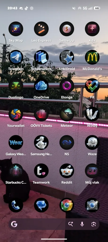 google pixel ikony disko koule 2