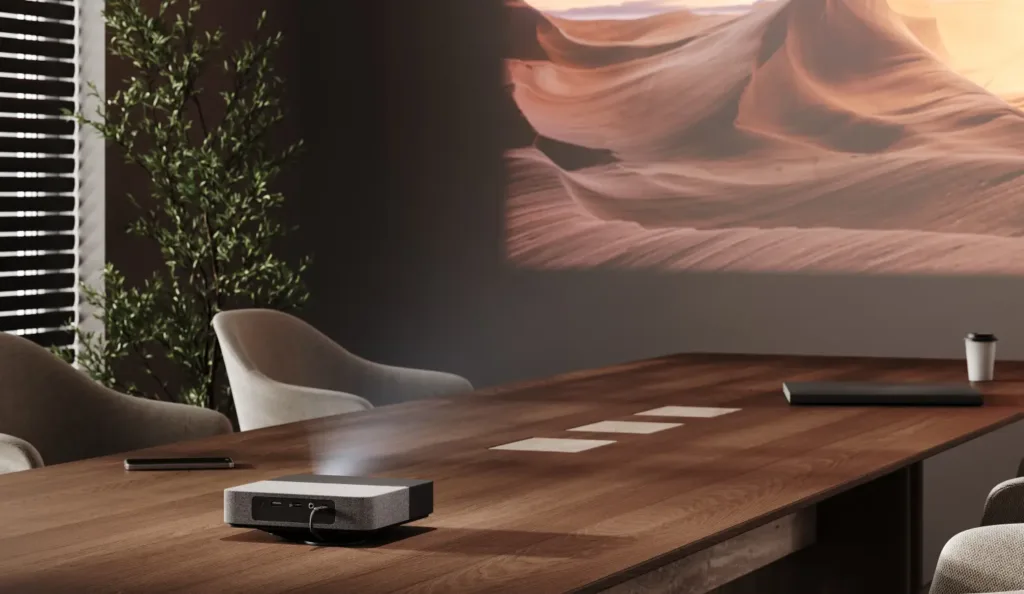 loewe we beam projektor konferencni mistnost