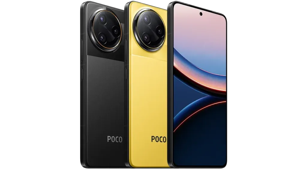 poco f7 ultra cerna zluta barevne varianty