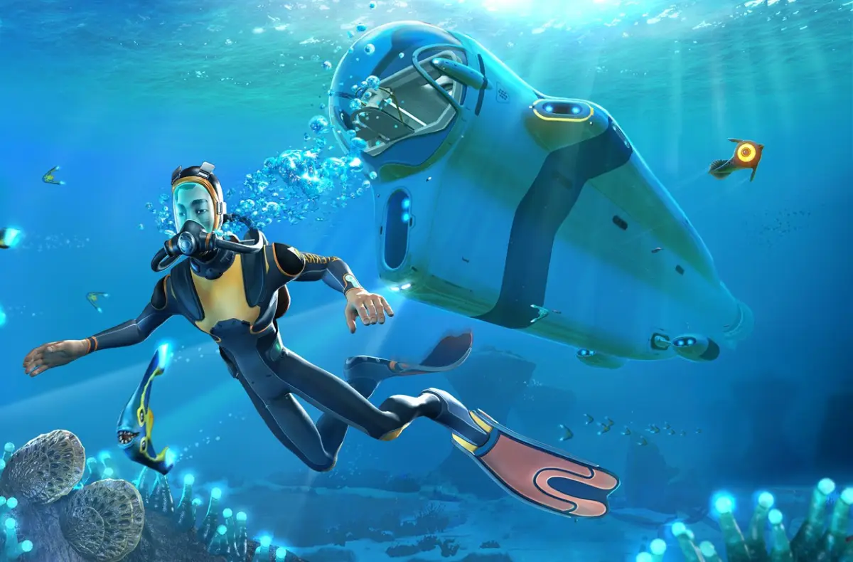 subnautica hlavni artwork hry