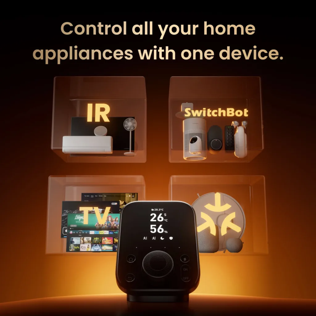 switchbot hub 3 komunikace ir matter 1
